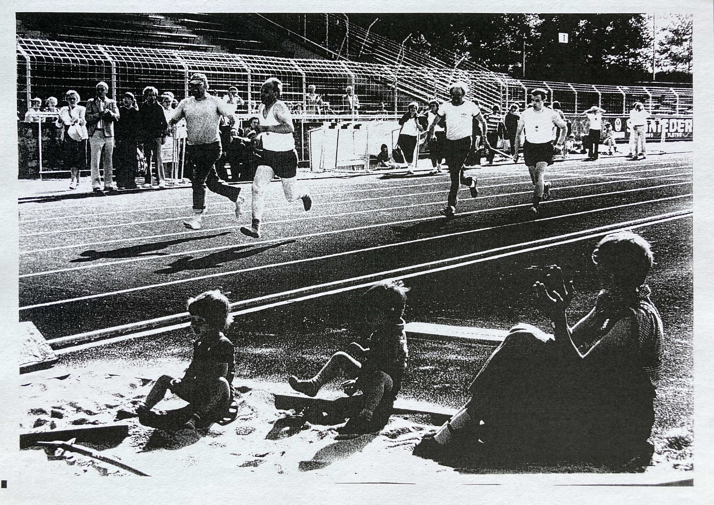 Sportwettkampf für Blinde, Herford 1981