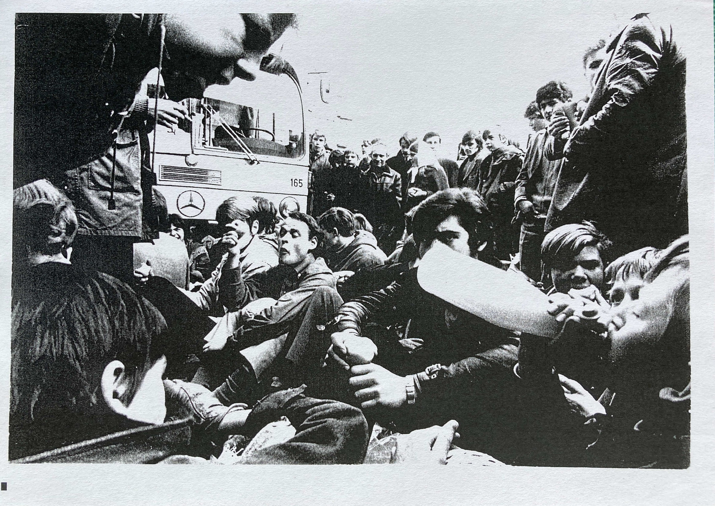 Proteste in Herford, 1970