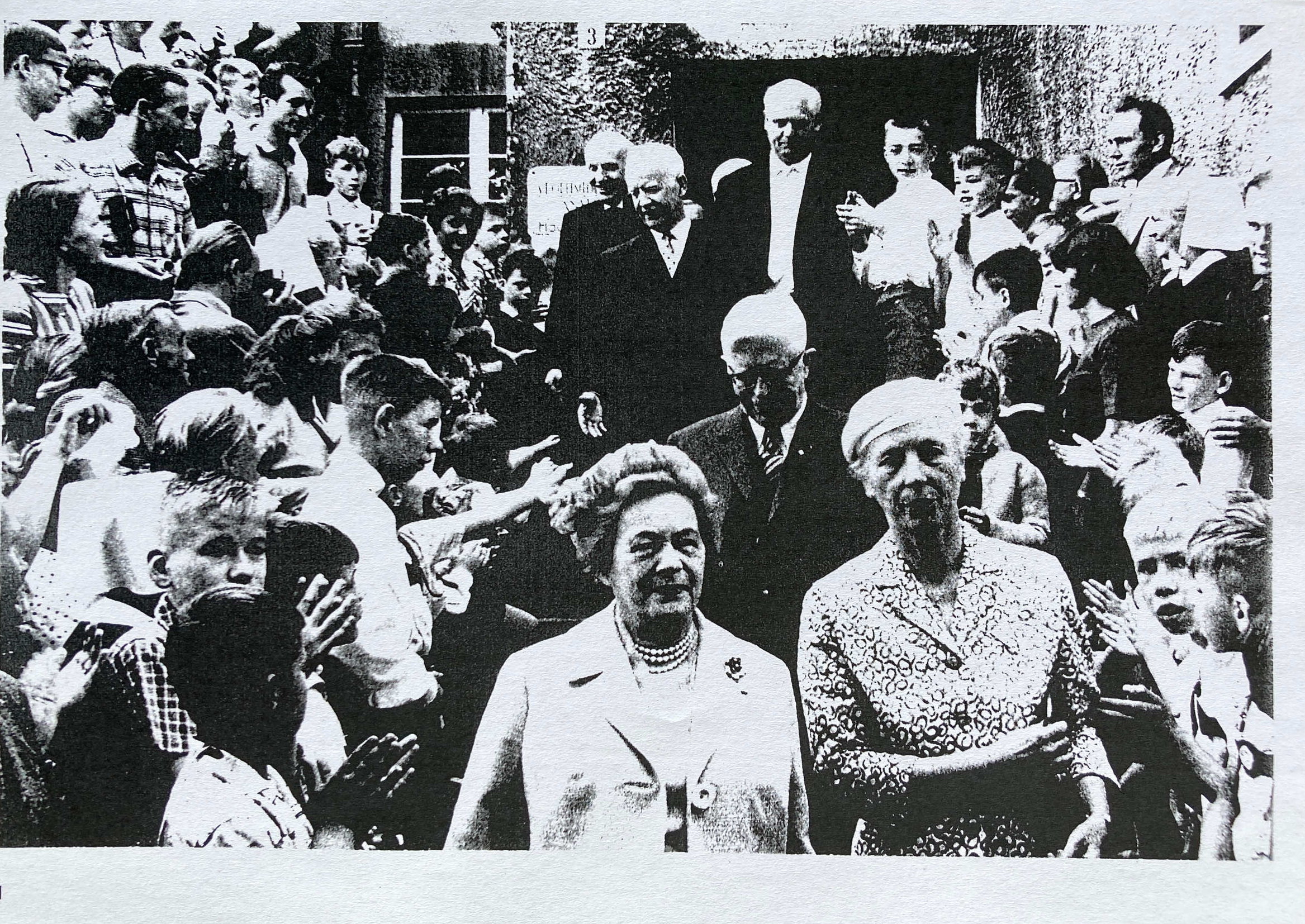Bundespräsident Lübke in Bethel, 1963