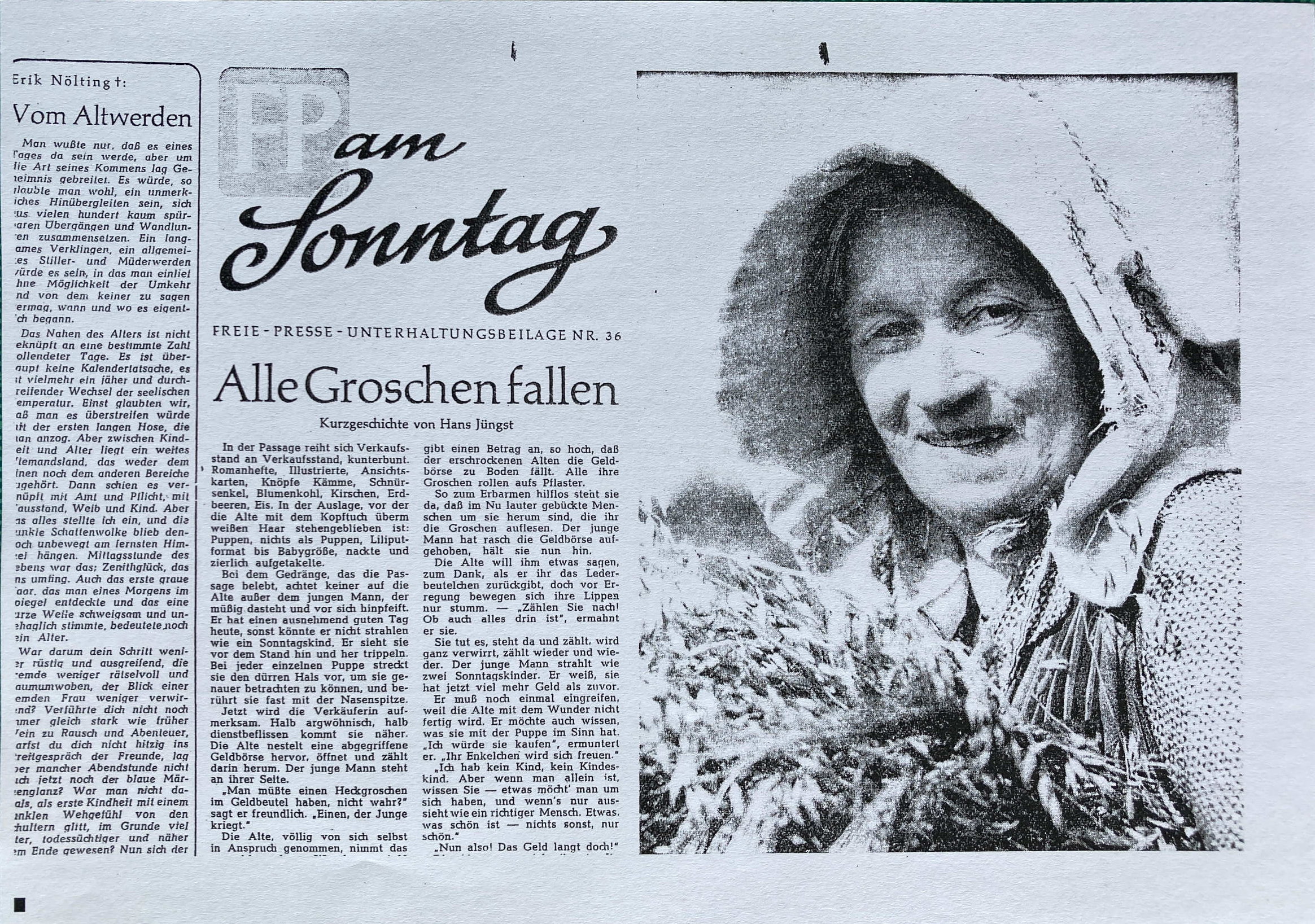 Diverse Zeitungsausschnitte