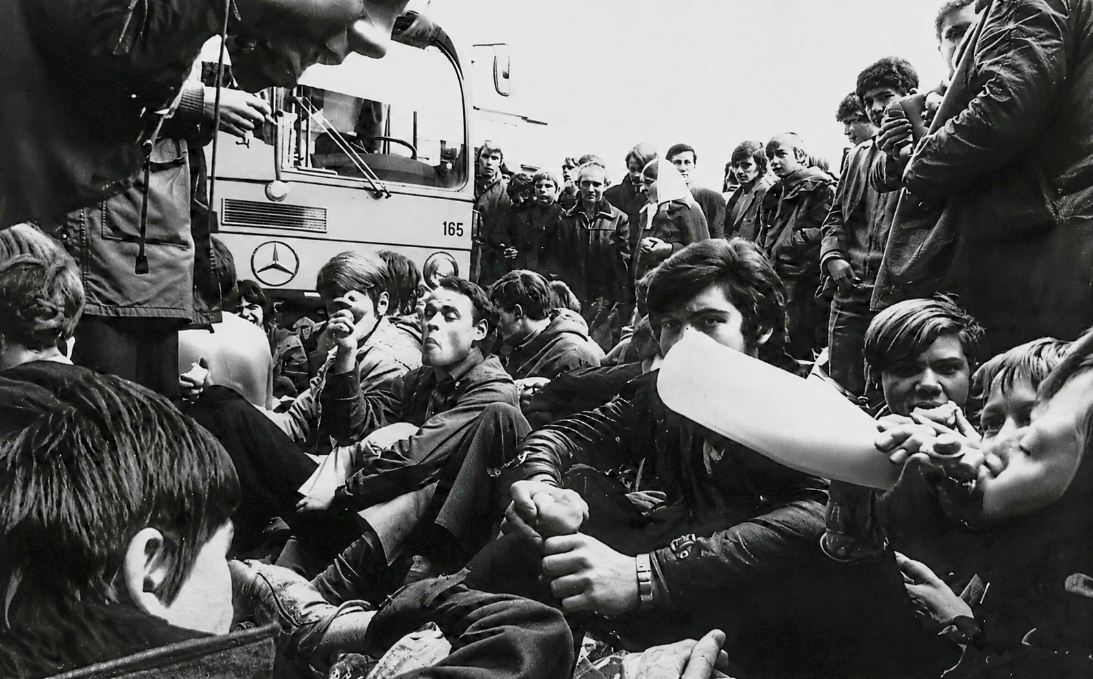 Proteste in Herford, 1970